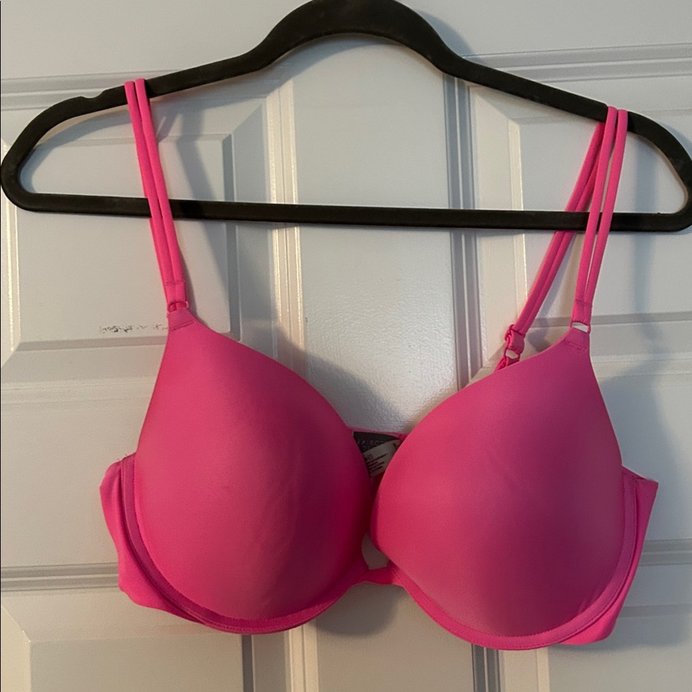 Victoria’s Secret hot pink push up bra size 36D - Picture 3 of 7